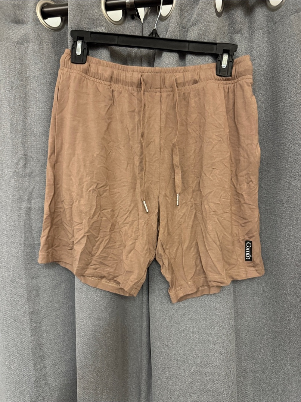 Comfrt Mocha Drawstring Lounge Shorts